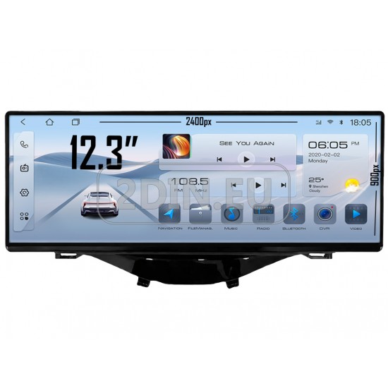 PEUGEOT 108 - 12.3" МУЛТИМЕДИЯ / Навигация android 16